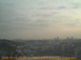展望カメラtotsucam映像: 戸塚駅周辺から東戸塚方面を望む 2009-10-19(月) dawn