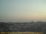 展望カメラtotsucam映像: 戸塚駅周辺から東戸塚方面を望む 2009-10-20(火) dawn
