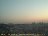 展望カメラtotsucam映像: 戸塚駅周辺から東戸塚方面を望む 2009-10-22(木) dawn
