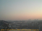 展望カメラtotsucam映像: 戸塚駅周辺から東戸塚方面を望む 2009-11-06(金) dawn