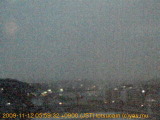 展望カメラtotsucam映像: 戸塚駅周辺から東戸塚方面を望む 2009-11-12(木) dawn