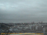 展望カメラtotsucam映像: 戸塚駅周辺から東戸塚方面を望む 2009-11-13(金) dawn
