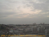展望カメラtotsucam映像: 戸塚駅周辺から東戸塚方面を望む 2009-11-29(日) dawn