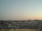 展望カメラtotsucam映像: 戸塚駅周辺から東戸塚方面を望む 2010-01-01(金) dawn