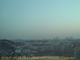 展望カメラtotsucam映像: 戸塚駅周辺から東戸塚方面を望む 2010-01-05(火) dawn