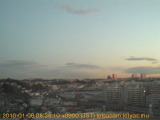 展望カメラtotsucam映像: 戸塚駅周辺から東戸塚方面を望む 2010-01-08(金) dawn
