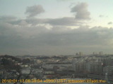 展望カメラtotsucam映像: 戸塚駅周辺から東戸塚方面を望む 2010-01-13(水) dawn