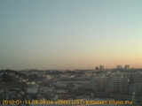 展望カメラtotsucam映像: 戸塚駅周辺から東戸塚方面を望む 2010-01-14(木) dawn