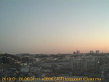 展望カメラtotsucam映像: 戸塚駅周辺から東戸塚方面を望む 2010-01-26(火) dawn