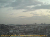 展望カメラtotsucam映像: 戸塚駅周辺から東戸塚方面を望む 2010-01-31(日) dawn