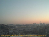 展望カメラtotsucam映像: 戸塚駅周辺から東戸塚方面を望む 2010-02-05(金) dawn