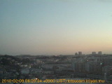 展望カメラtotsucam映像: 戸塚駅周辺から東戸塚方面を望む 2010-02-09(火) dawn