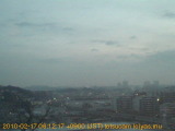 展望カメラtotsucam映像: 戸塚駅周辺から東戸塚方面を望む 2010-02-17(水) dawn