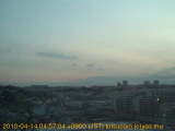 展望カメラtotsucam映像: 戸塚駅周辺から東戸塚方面を望む 2010-04-14(水) dawn