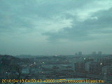 展望カメラtotsucam映像: 戸塚駅周辺から東戸塚方面を望む 2010-04-19(月) dawn
