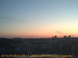 展望カメラtotsucam映像: 戸塚駅周辺から東戸塚方面を望む 2010-05-08(土) dawn