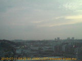 展望カメラtotsucam映像: 戸塚駅周辺から東戸塚方面を望む 2010-07-11(日) dawn