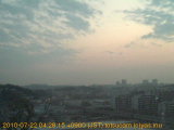 展望カメラtotsucam映像: 戸塚駅周辺から東戸塚方面を望む 2010-07-22(木) dawn