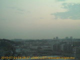 展望カメラtotsucam映像: 戸塚駅周辺から東戸塚方面を望む 2010-07-24(土) dawn