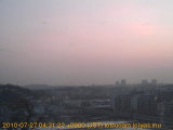 展望カメラtotsucam映像: 戸塚駅周辺から東戸塚方面を望む 2010-07-27(火) dawn