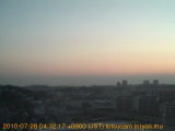 展望カメラtotsucam映像: 戸塚駅周辺から東戸塚方面を望む 2010-07-28(水) dawn