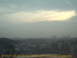 展望カメラtotsucam映像: 戸塚駅周辺から東戸塚方面を望む 2010-07-31(土) dawn