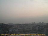 展望カメラtotsucam映像: 戸塚駅周辺から東戸塚方面を望む 2010-08-21(土) dawn