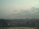 展望カメラtotsucam映像: 戸塚駅周辺から東戸塚方面を望む 2010-08-24(火) dawn