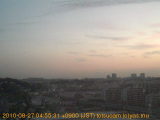 展望カメラtotsucam映像: 戸塚駅周辺から東戸塚方面を望む 2010-08-27(金) dawn