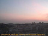 展望カメラtotsucam映像: 戸塚駅周辺から東戸塚方面を望む 2010-08-28(土) dawn