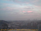 展望カメラtotsucam映像: 戸塚駅周辺から東戸塚方面を望む 2010-09-12(日) dawn