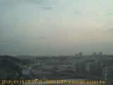 展望カメラtotsucam映像: 戸塚駅周辺から東戸塚方面を望む 2010-10-18(月) dawn