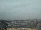 展望カメラtotsucam映像: 戸塚駅周辺から東戸塚方面を望む 2010-10-20(水) dawn