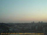 展望カメラtotsucam映像: 戸塚駅周辺から東戸塚方面を望む 2010-10-23(土) dawn