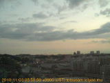 展望カメラtotsucam映像: 戸塚駅周辺から東戸塚方面を望む 2010-11-03(水) dawn