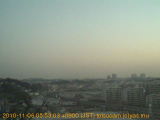 展望カメラtotsucam映像: 戸塚駅周辺から東戸塚方面を望む 2010-11-06(土) dawn