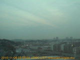 展望カメラtotsucam映像: 戸塚駅周辺から東戸塚方面を望む 2010-11-08(月) dawn