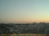 展望カメラtotsucam映像: 戸塚駅周辺から東戸塚方面を望む 2010-11-11(木) dawn