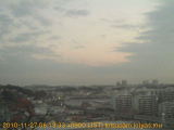 展望カメラtotsucam映像: 戸塚駅周辺から東戸塚方面を望む 2010-11-27(土) dawn