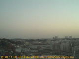 展望カメラtotsucam映像: 戸塚駅周辺から東戸塚方面を望む 2010-11-28(日) dawn