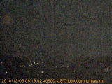 展望カメラtotsucam映像: 戸塚駅周辺から東戸塚方面を望む 2010-12-03(金) dawn