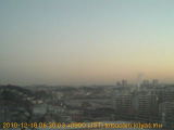 展望カメラtotsucam映像: 戸塚駅周辺から東戸塚方面を望む 2010-12-18(土) dawn