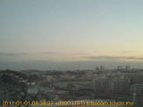 展望カメラtotsucam映像: 戸塚駅周辺から東戸塚方面を望む 2011-01-01(土) dawn