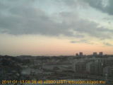 展望カメラtotsucam映像: 戸塚駅周辺から東戸塚方面を望む 2011-01-13(木) dawn