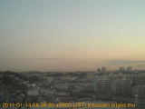 展望カメラtotsucam映像: 戸塚駅周辺から東戸塚方面を望む 2011-01-14(金) dawn