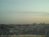 展望カメラtotsucam映像: 戸塚駅周辺から東戸塚方面を望む 2011-01-28(金) dawn