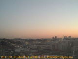 展望カメラtotsucam映像: 戸塚駅周辺から東戸塚方面を望む 2011-01-31(月) dawn