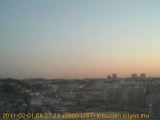 展望カメラtotsucam映像: 戸塚駅周辺から東戸塚方面を望む 2011-02-01(火) dawn