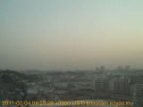 展望カメラtotsucam映像: 戸塚駅周辺から東戸塚方面を望む 2011-02-04(金) dawn