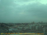 展望カメラtotsucam映像: 戸塚駅周辺から東戸塚方面を望む 2011-02-08(火) dawn